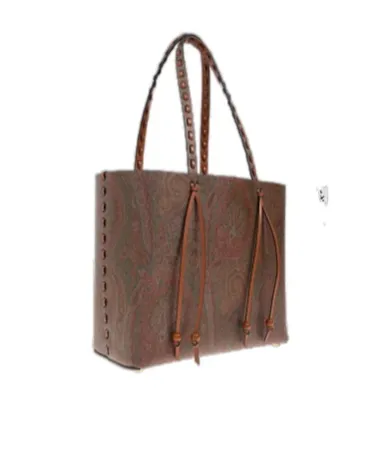 Paisley Jacquard Large Shopping Bag