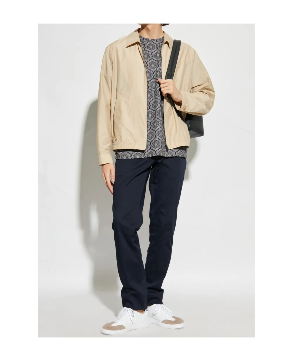 Patterned Crewneck T-Shirt