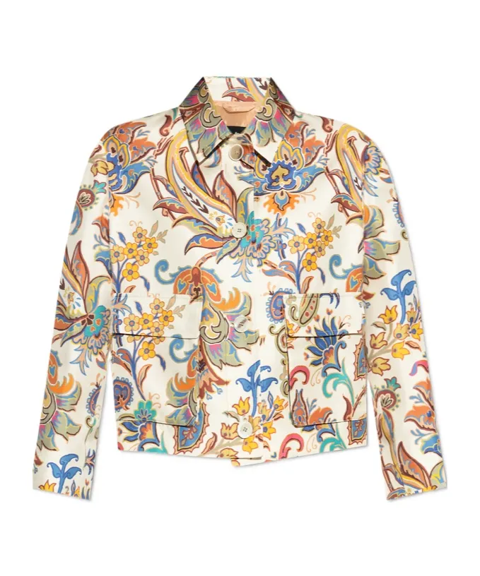 Paisley Printed Jacket
