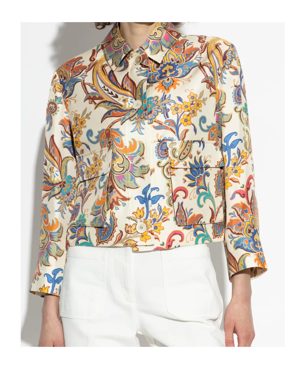Paisley Printed Jacket