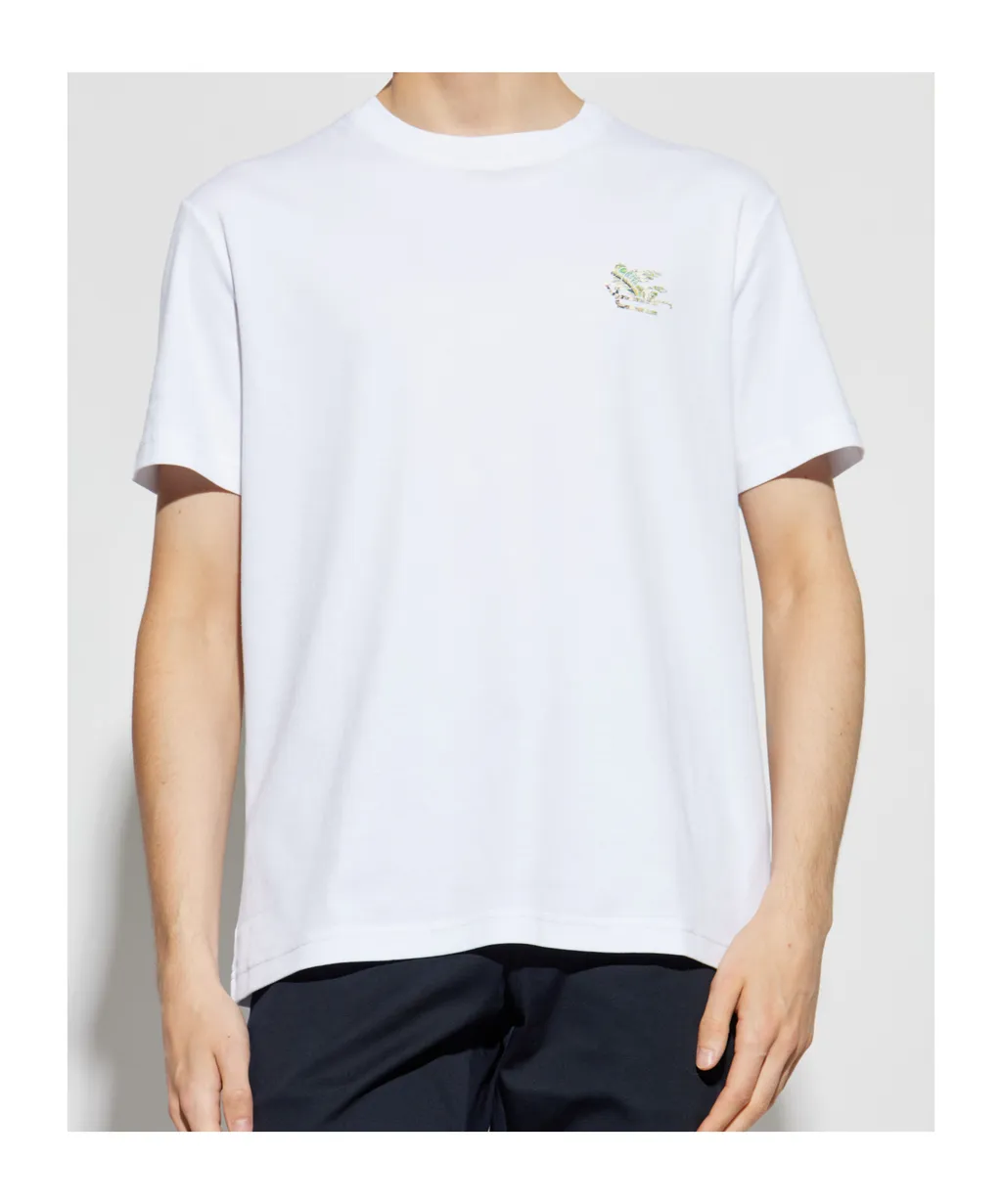 Pegaso Printed Crewneck T-Shirt