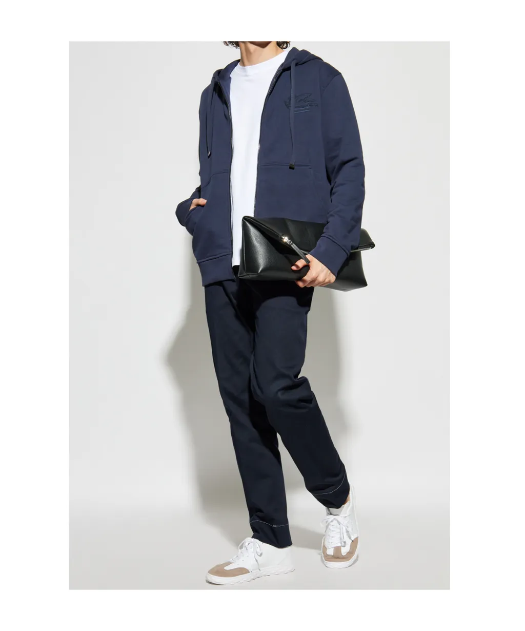 Pegaso Printed Crewneck T-Shirt
