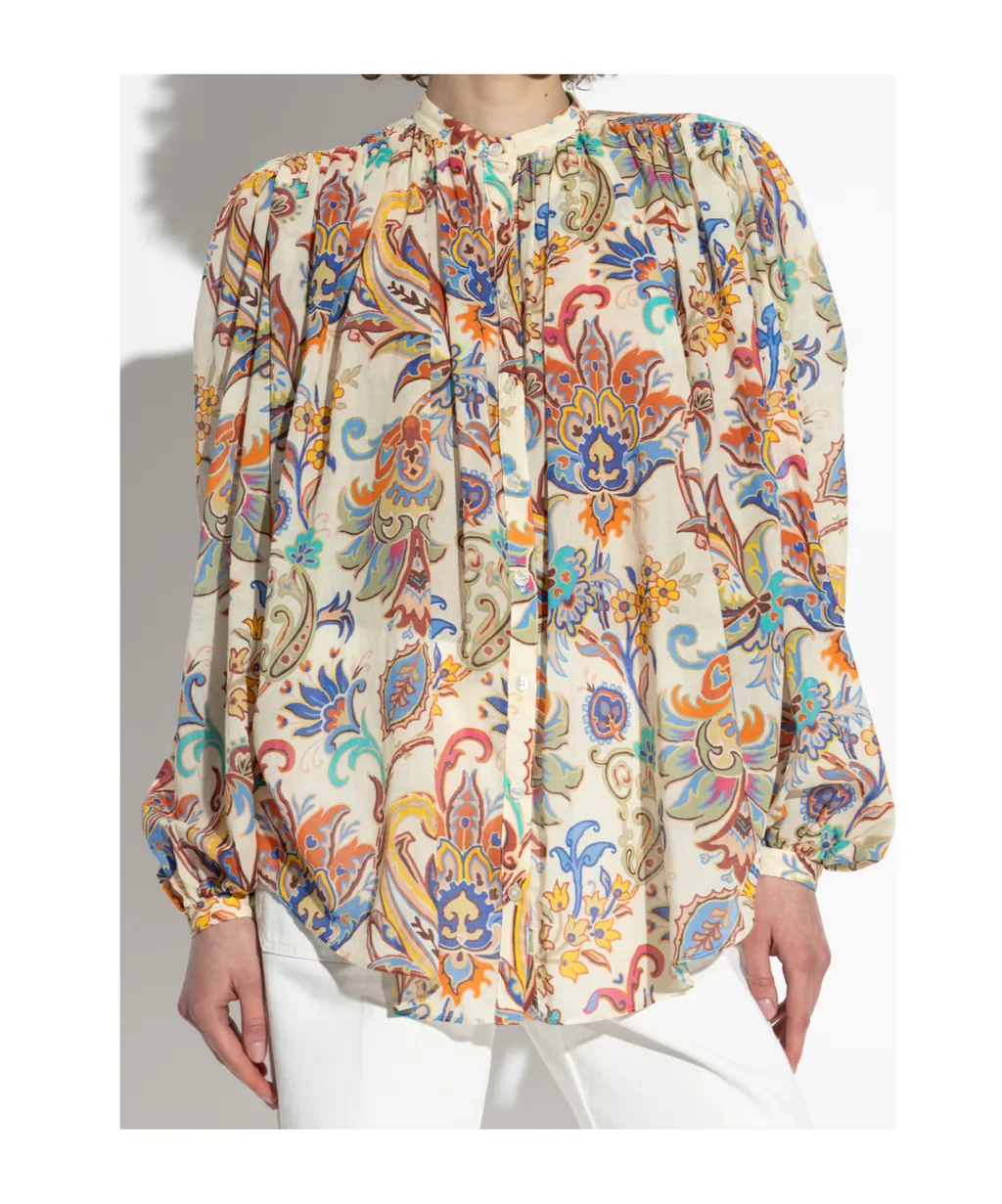 Patterned Loose Fit Shirt