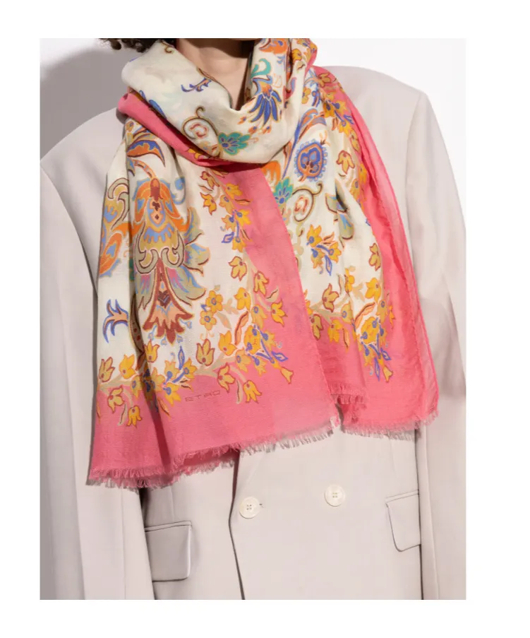 Paisley Patterned Scarf