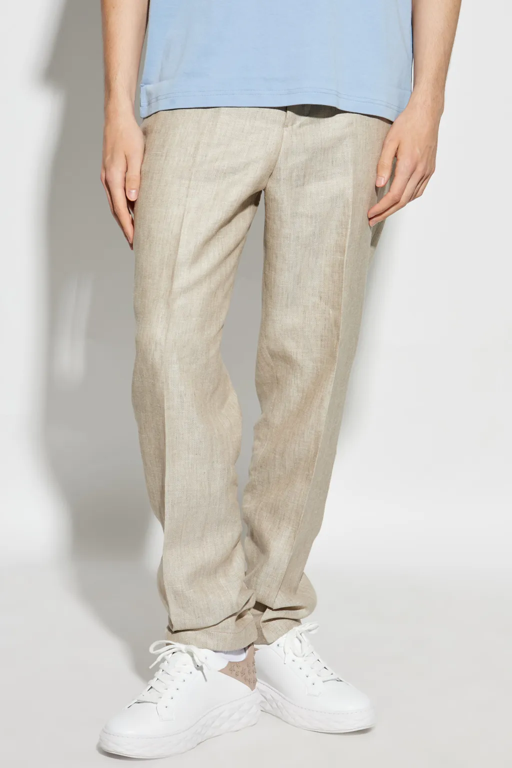 Pressed Creased Trousers
