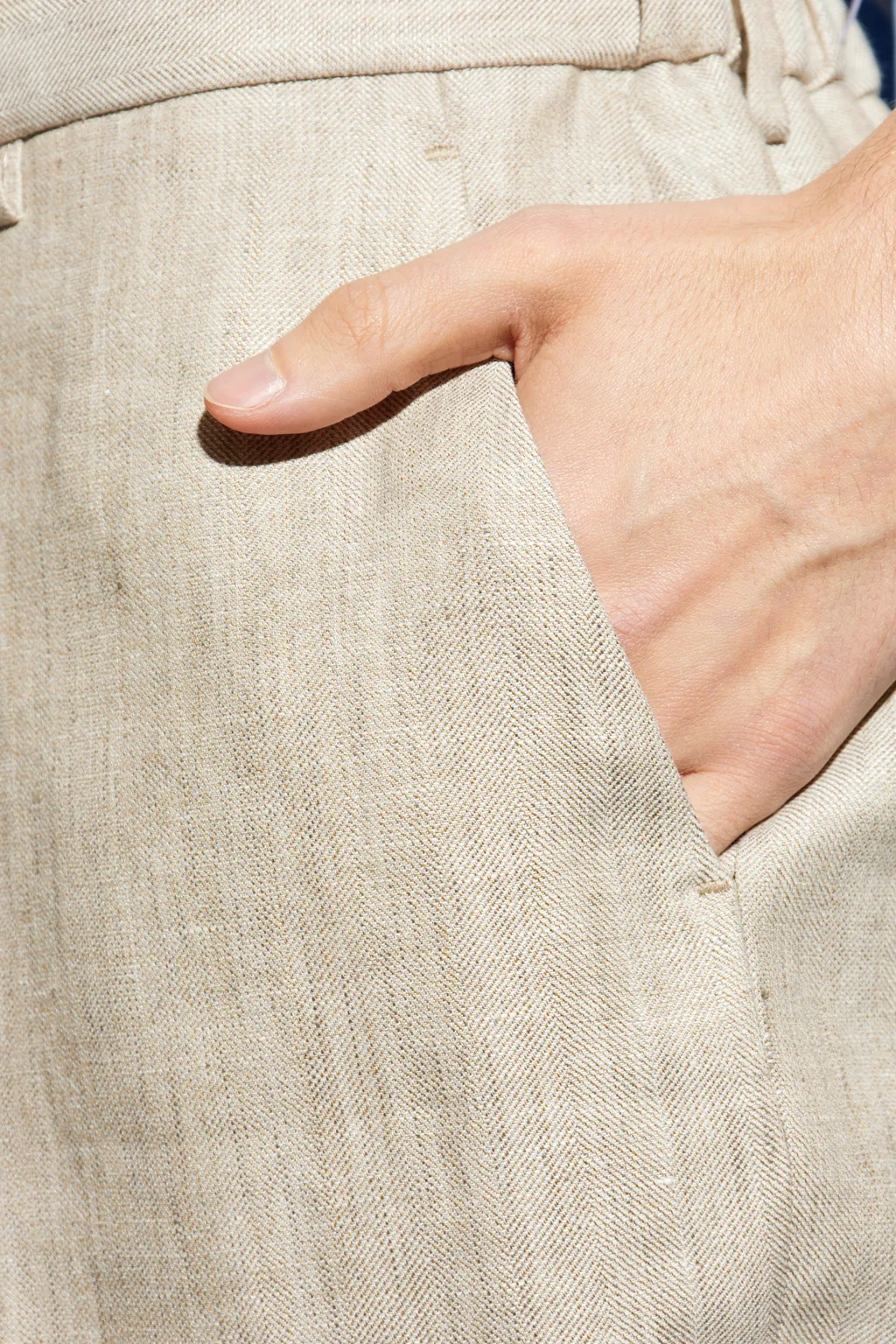 Pressed Creased Trousers