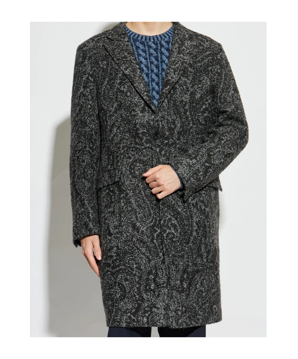 Paisley Printed Coat