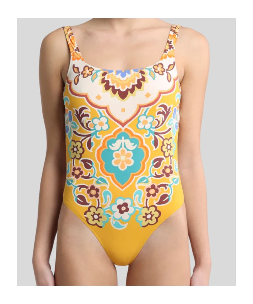 Floral Printed One-Piece Swimsuit