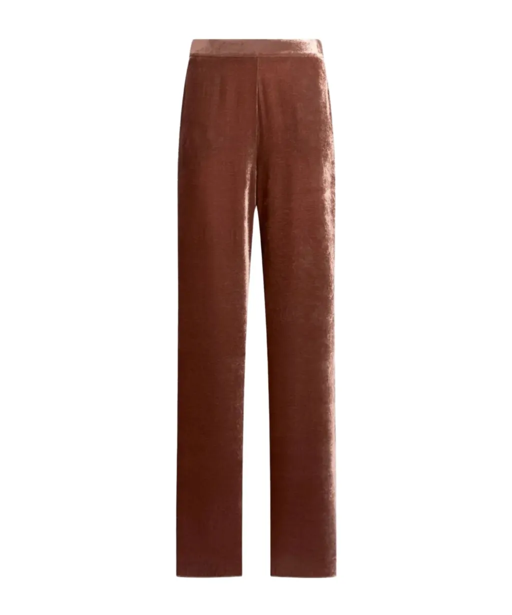 Velvet Palazzo Trousers