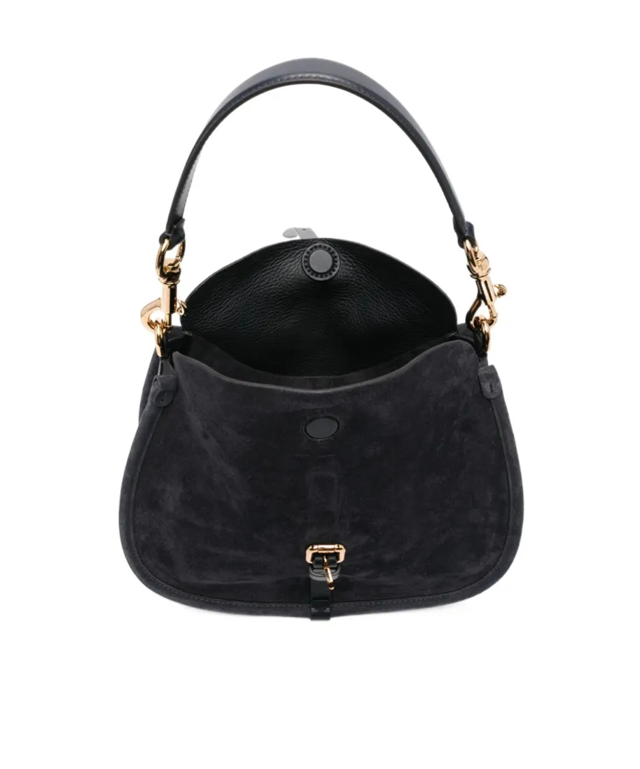 Suede Crossbody Bag