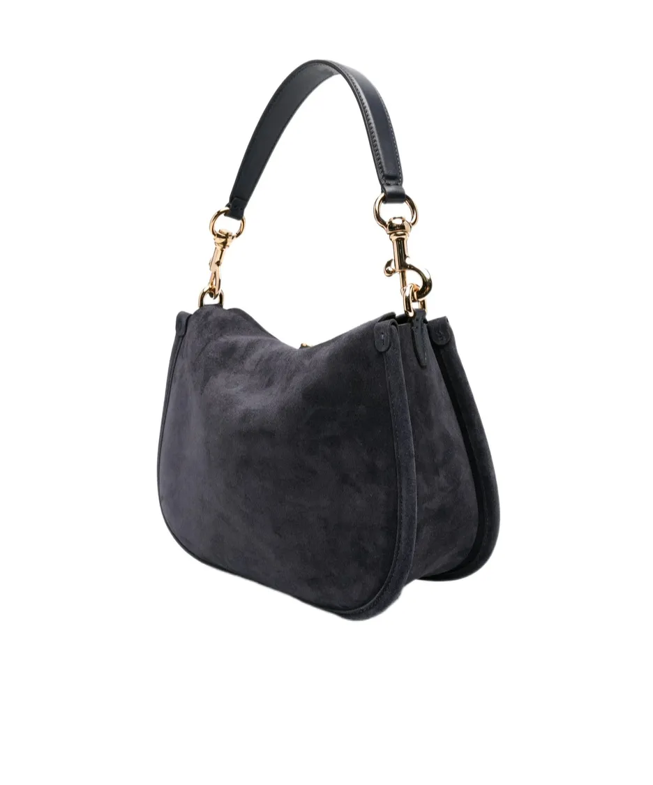 Suede Crossbody Bag