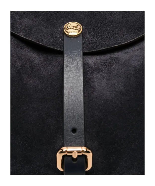 Suede Crossbody Bag