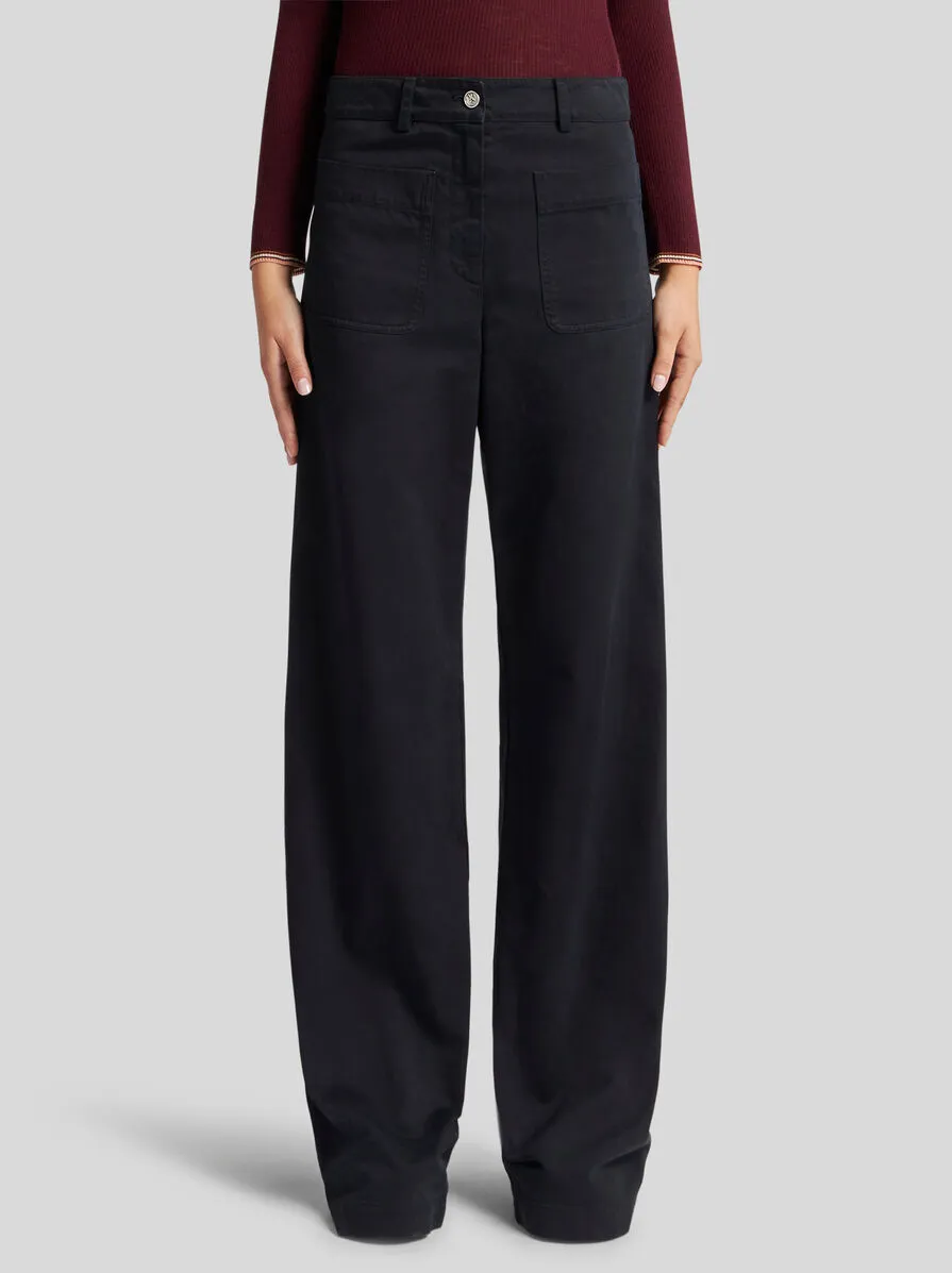 Wide Leg Trousers