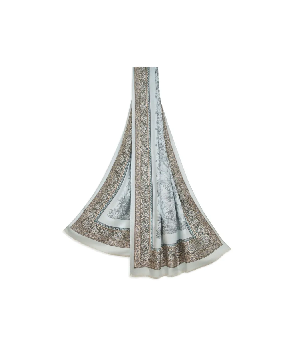 Paisley-Print Scarf