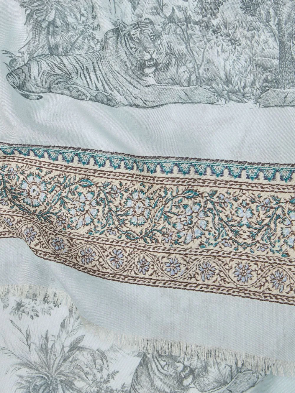 Paisley-Print Scarf
