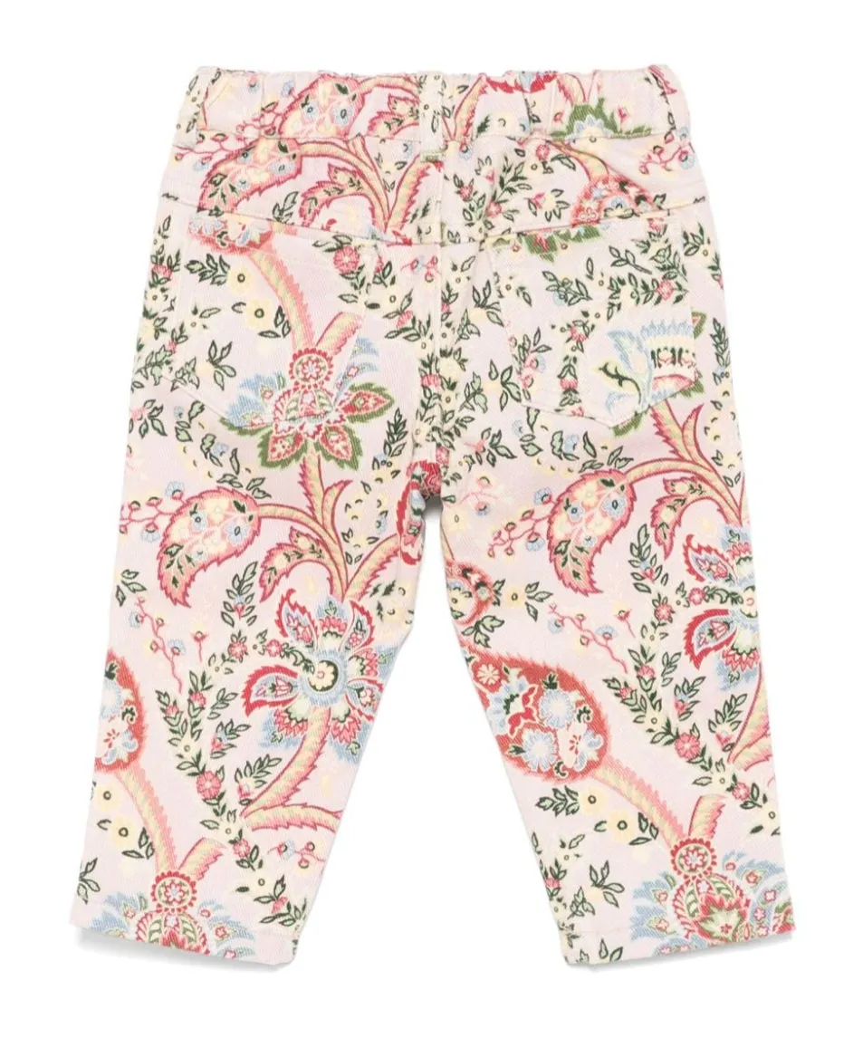Paisley-Print Trousers