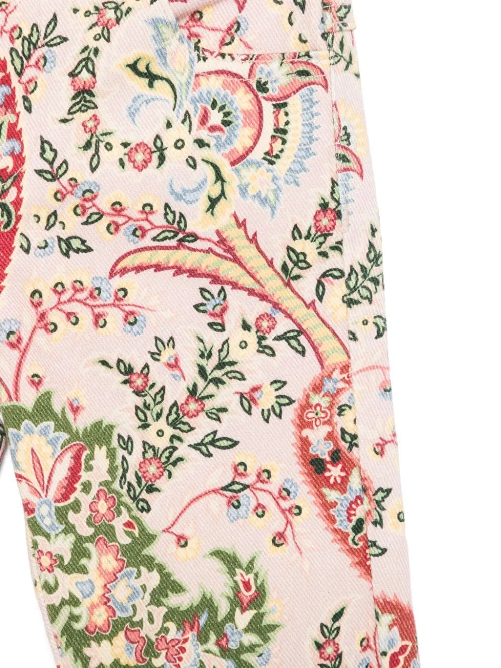 Paisley-Print Trousers