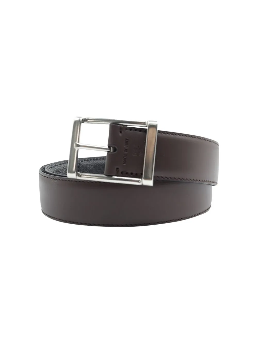 Paisley Jacquard Reversible Buckle Belt