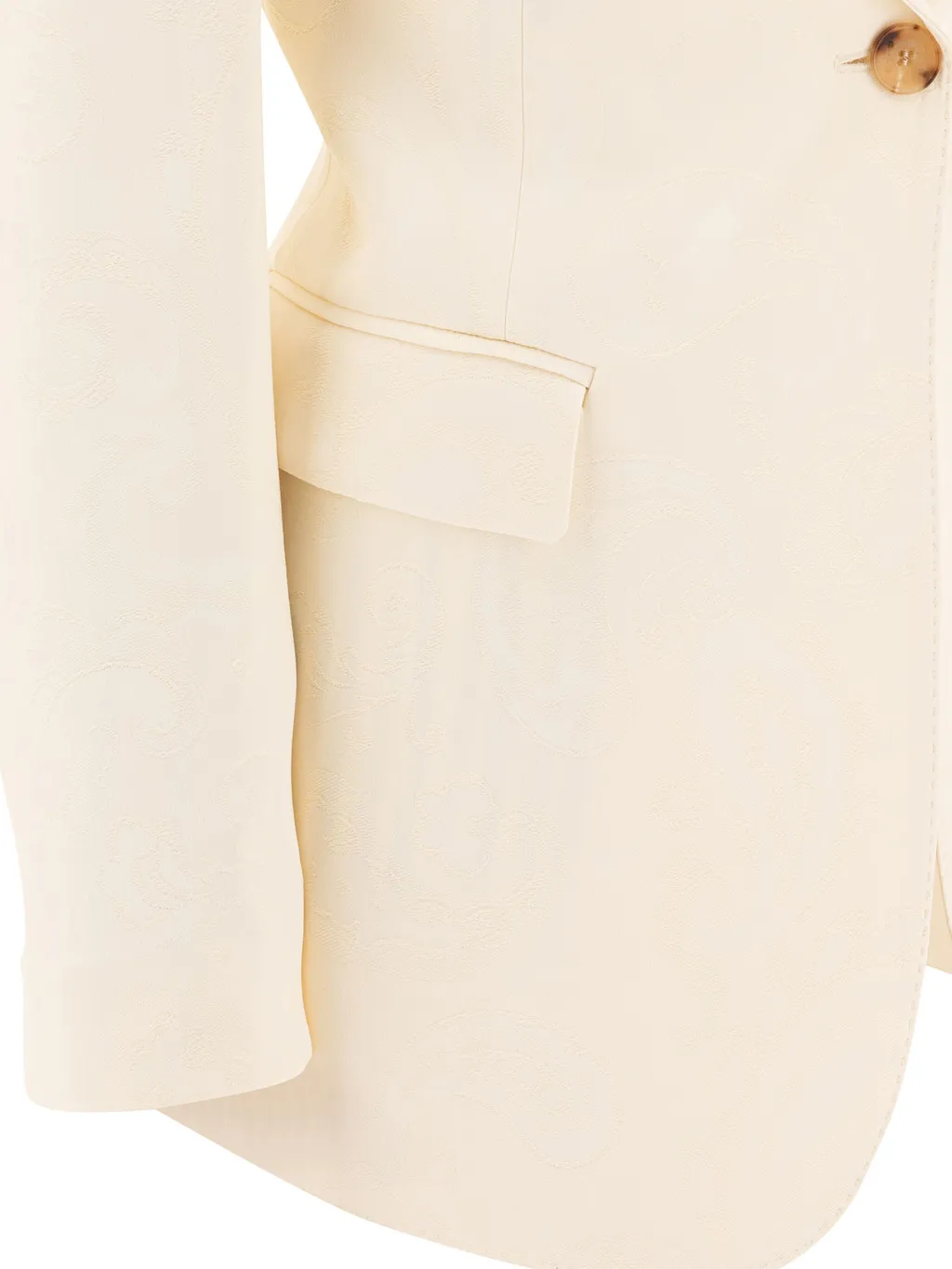 Single-Breasted Tailored Blazer