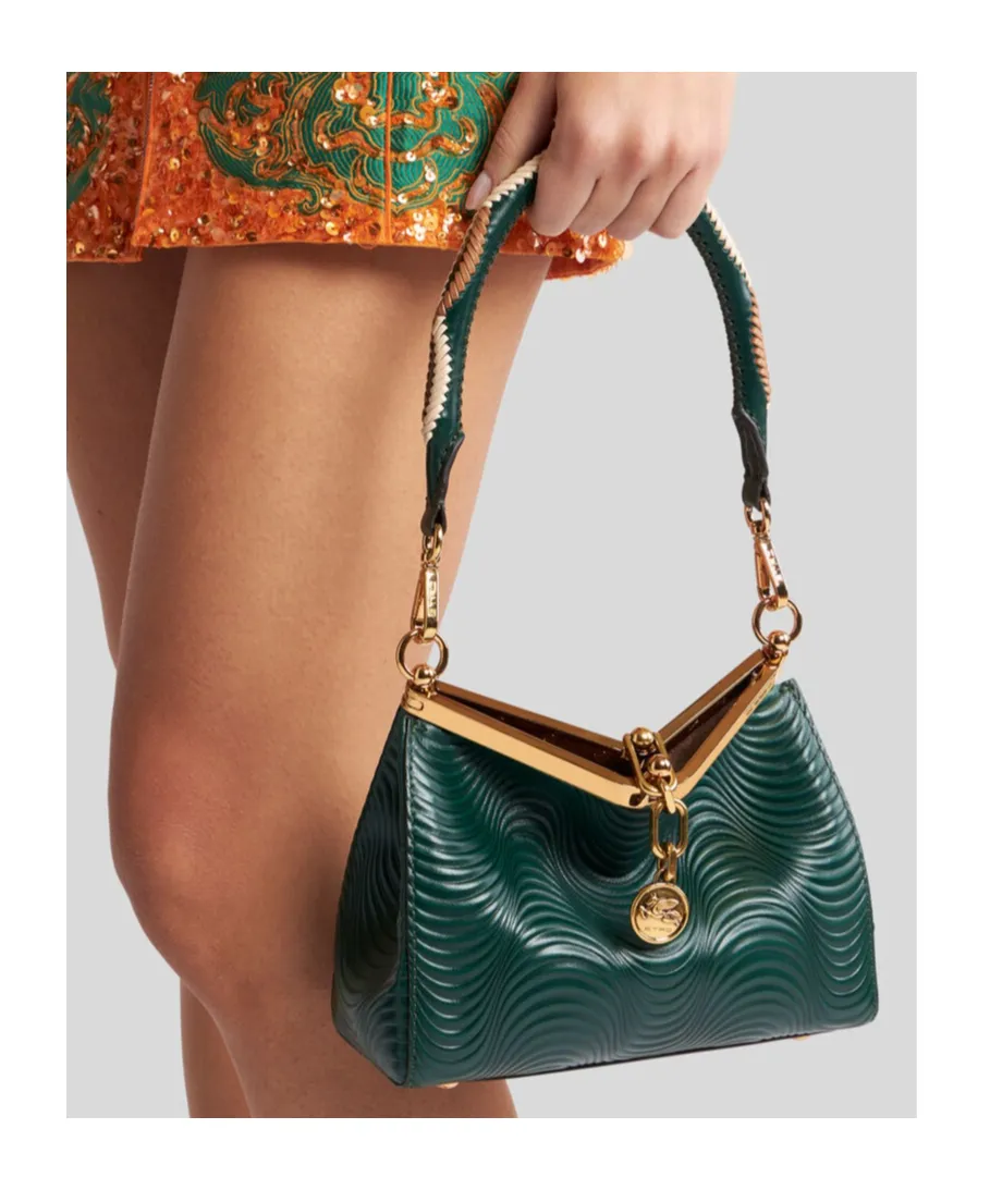 Small Vela Bag With Wavy Motif
