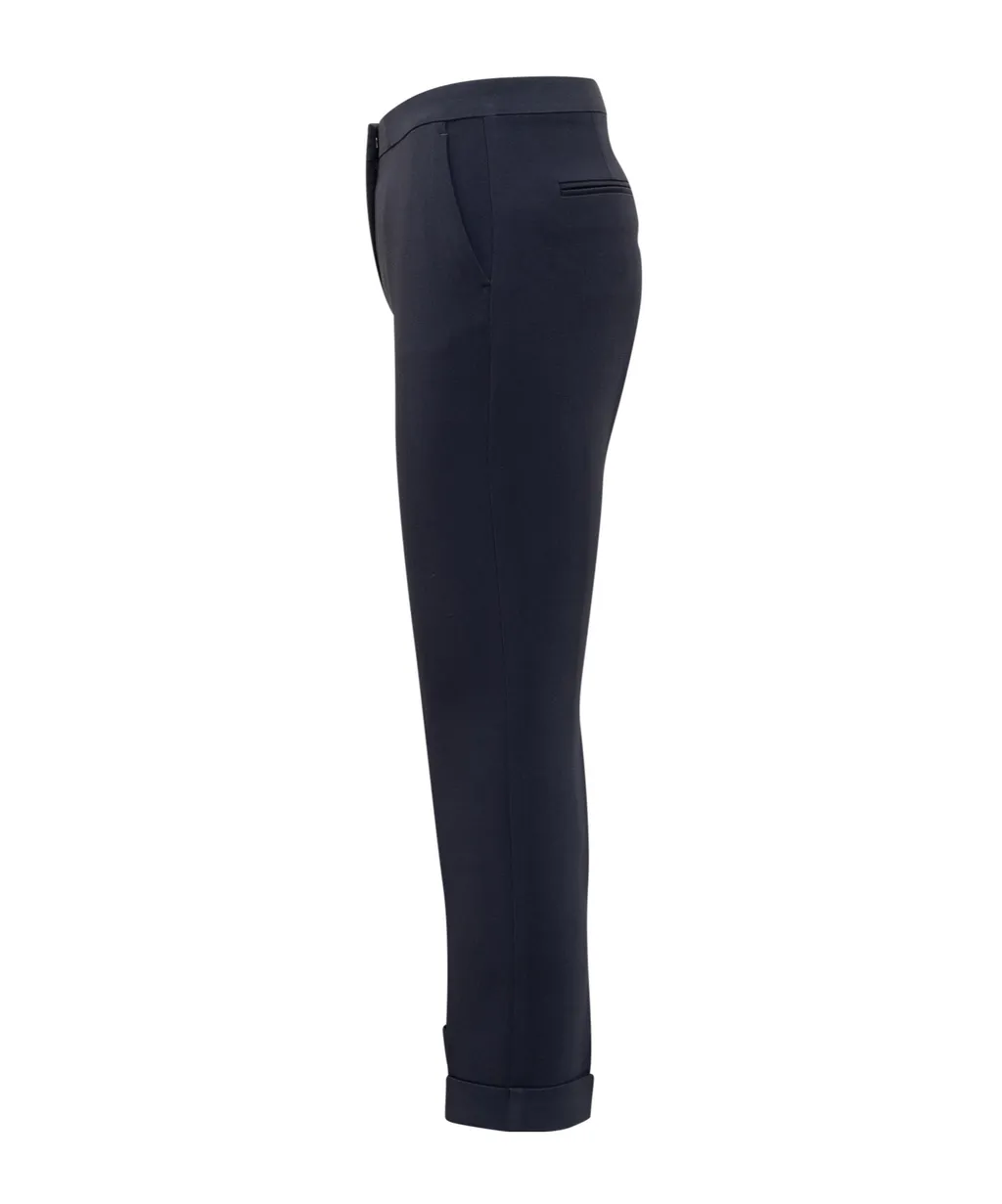 Tailored Cady Cigarette Trousers