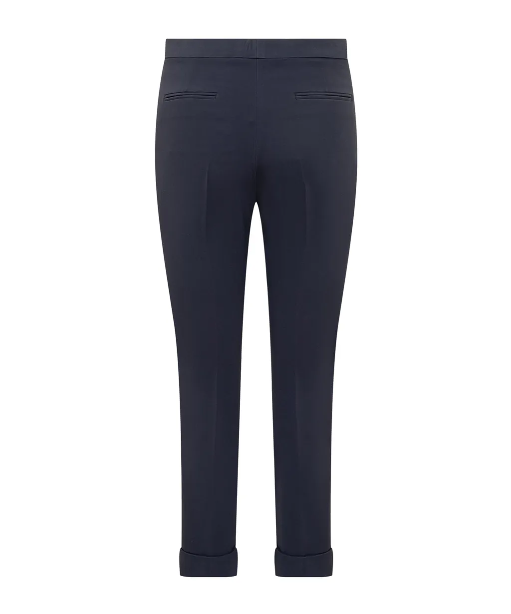 Tailored Cady Cigarette Trousers