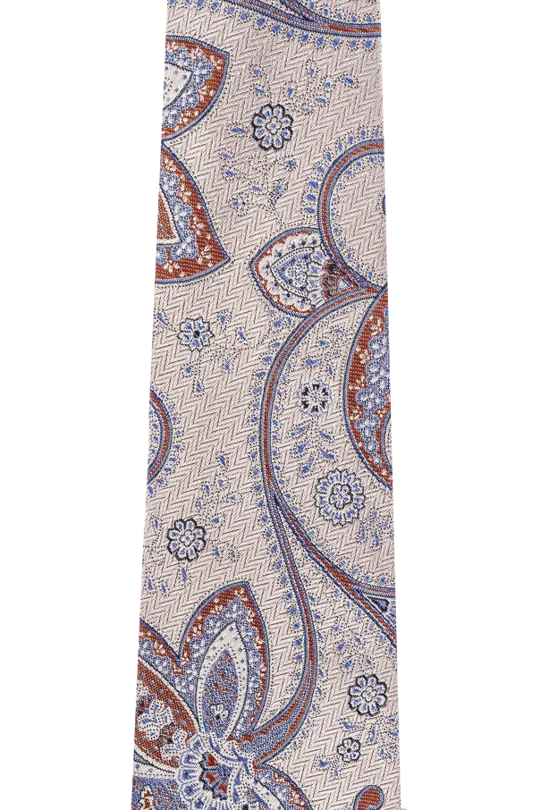 Pattern Jacquard Pointed-Tip Tie