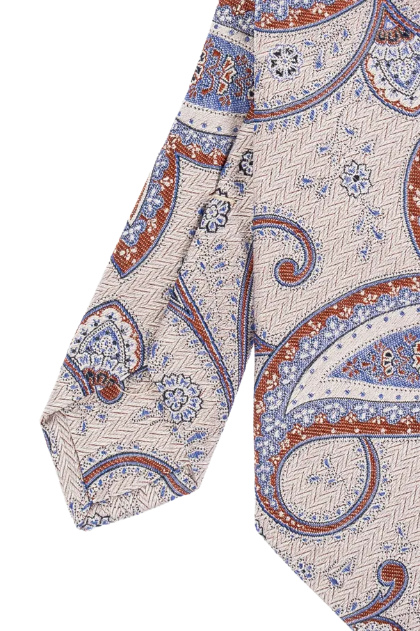 Pattern Jacquard Pointed-Tip Tie