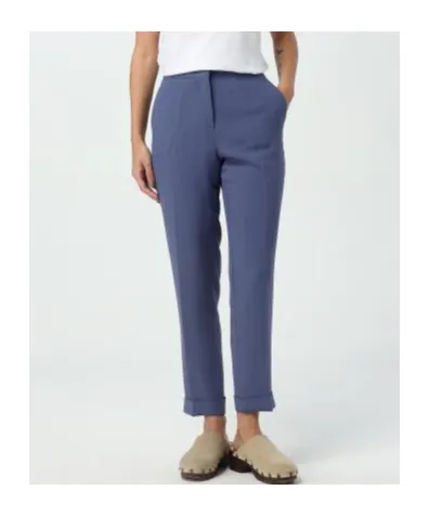 Tailored Cady Cigarette Trousers