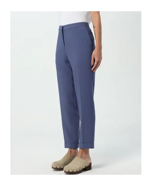 Tailored Cady Cigarette Trousers