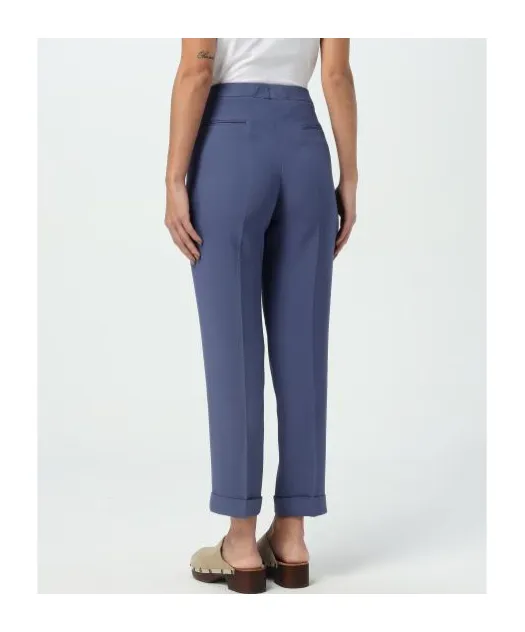 Tailored Cady Cigarette Trousers