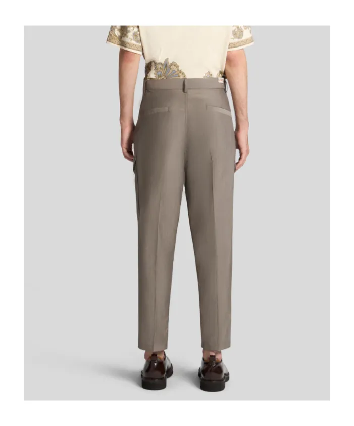 Logo-Patch Cargo Trousers