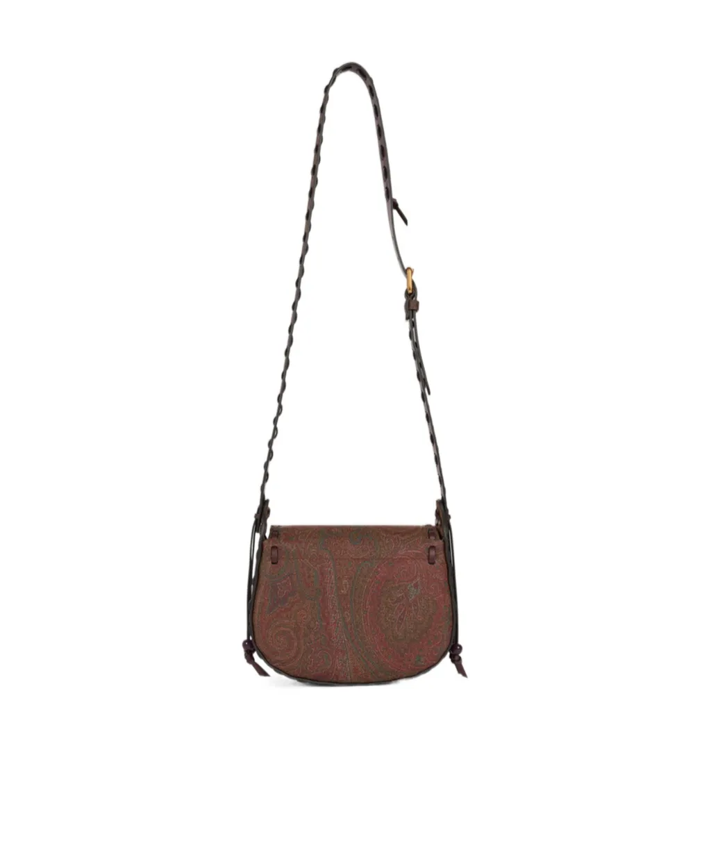 Small Drya Paisley Printed Crossbody Bag