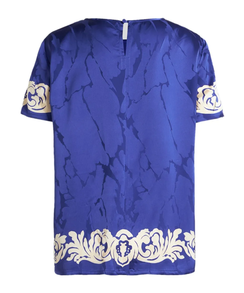 Floral Printed Crewneck T-Shirt