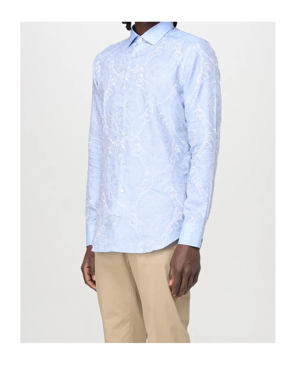 Patterned Jacquard Shirt