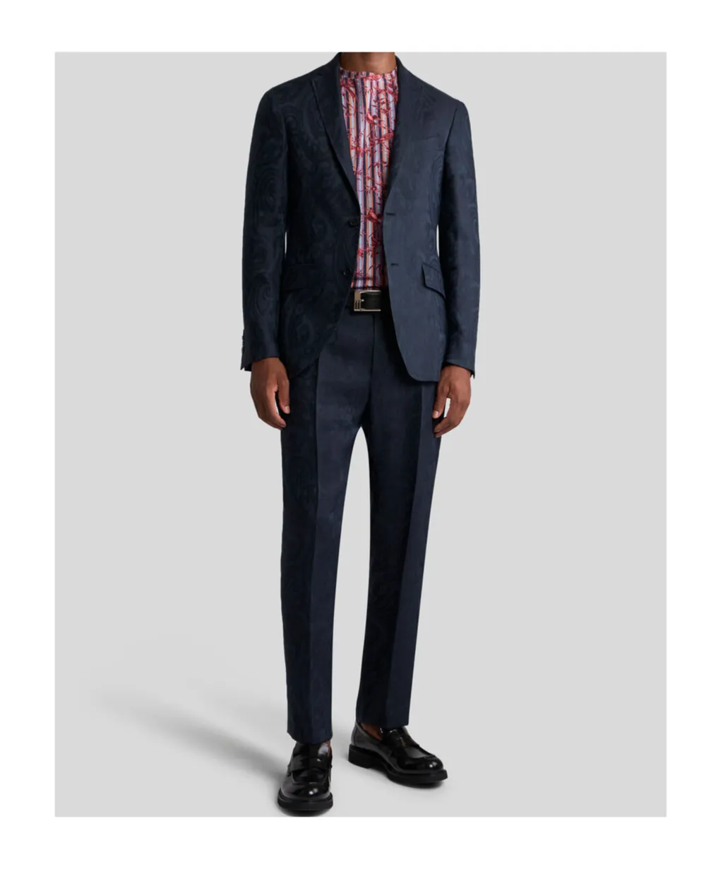Paisley Jacquard Blazer