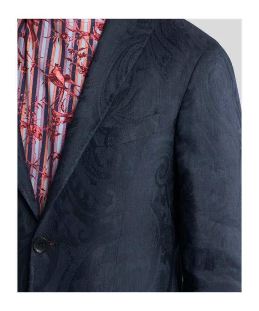 Paisley Jacquard Blazer