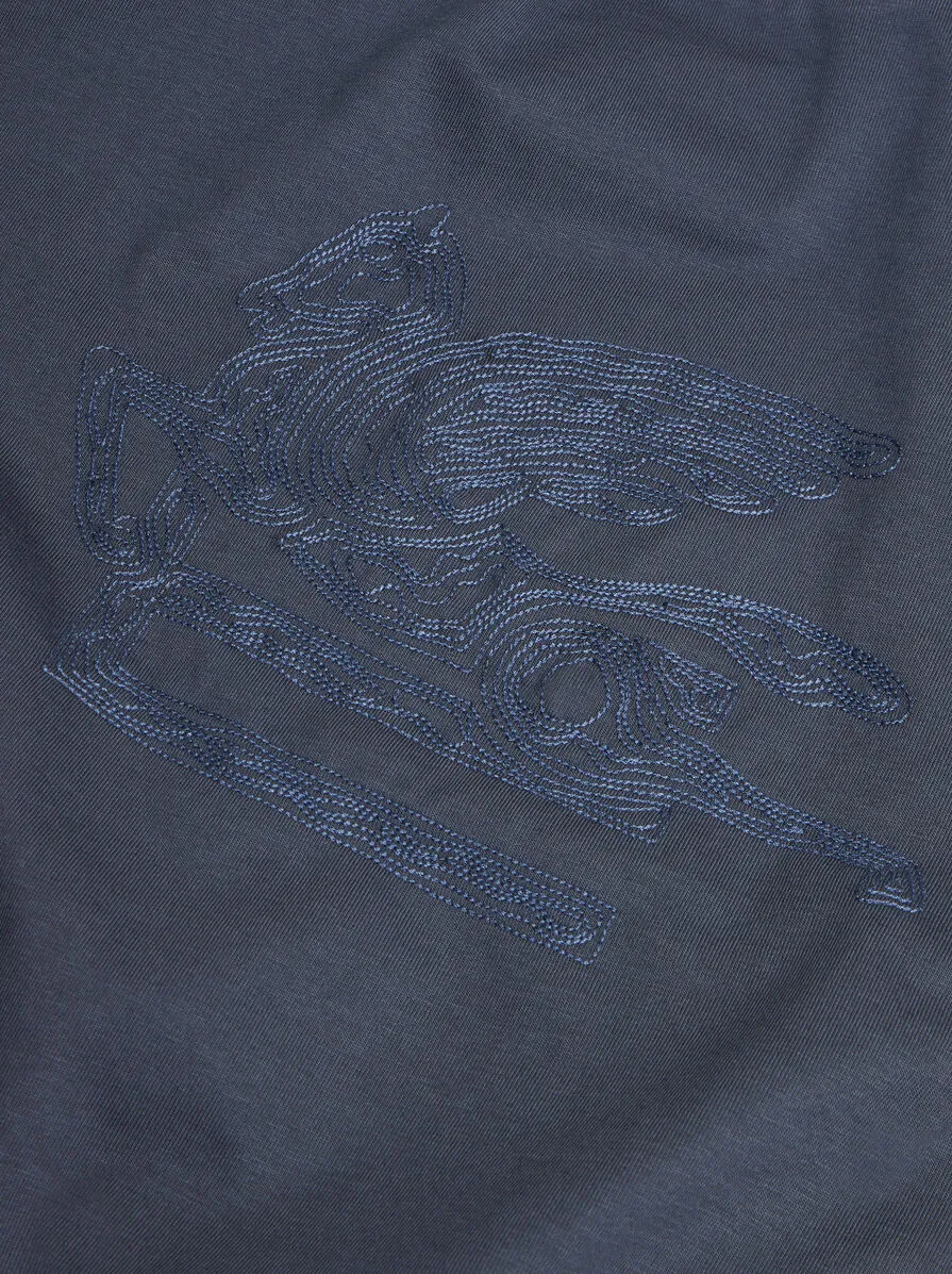 Pegaso Embroidered Jersey T-Shirt