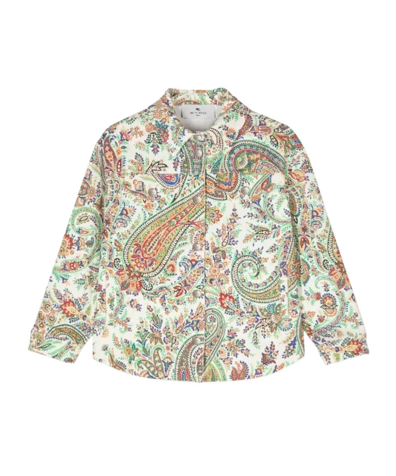 Classic Paisley Print Jacket
