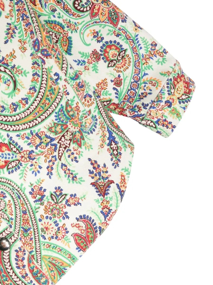 Classic Paisley Print Jacket