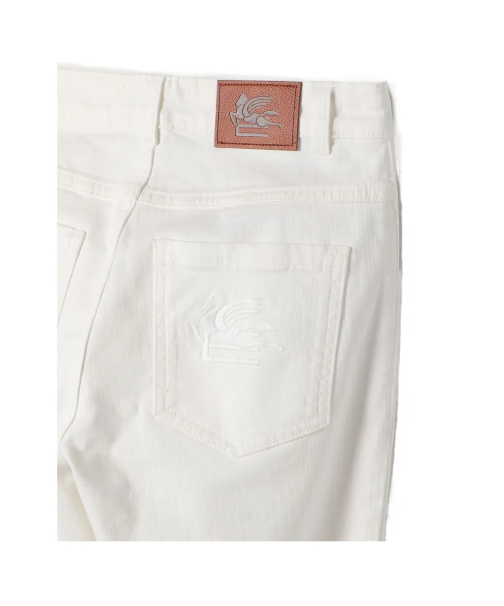 Pegaso Raised-Detailed Trousers