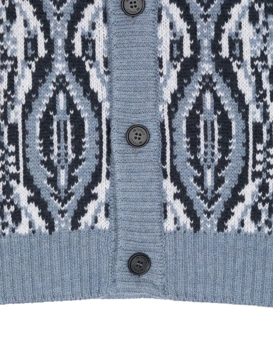 Long-Sleeved Sweater Cardigan