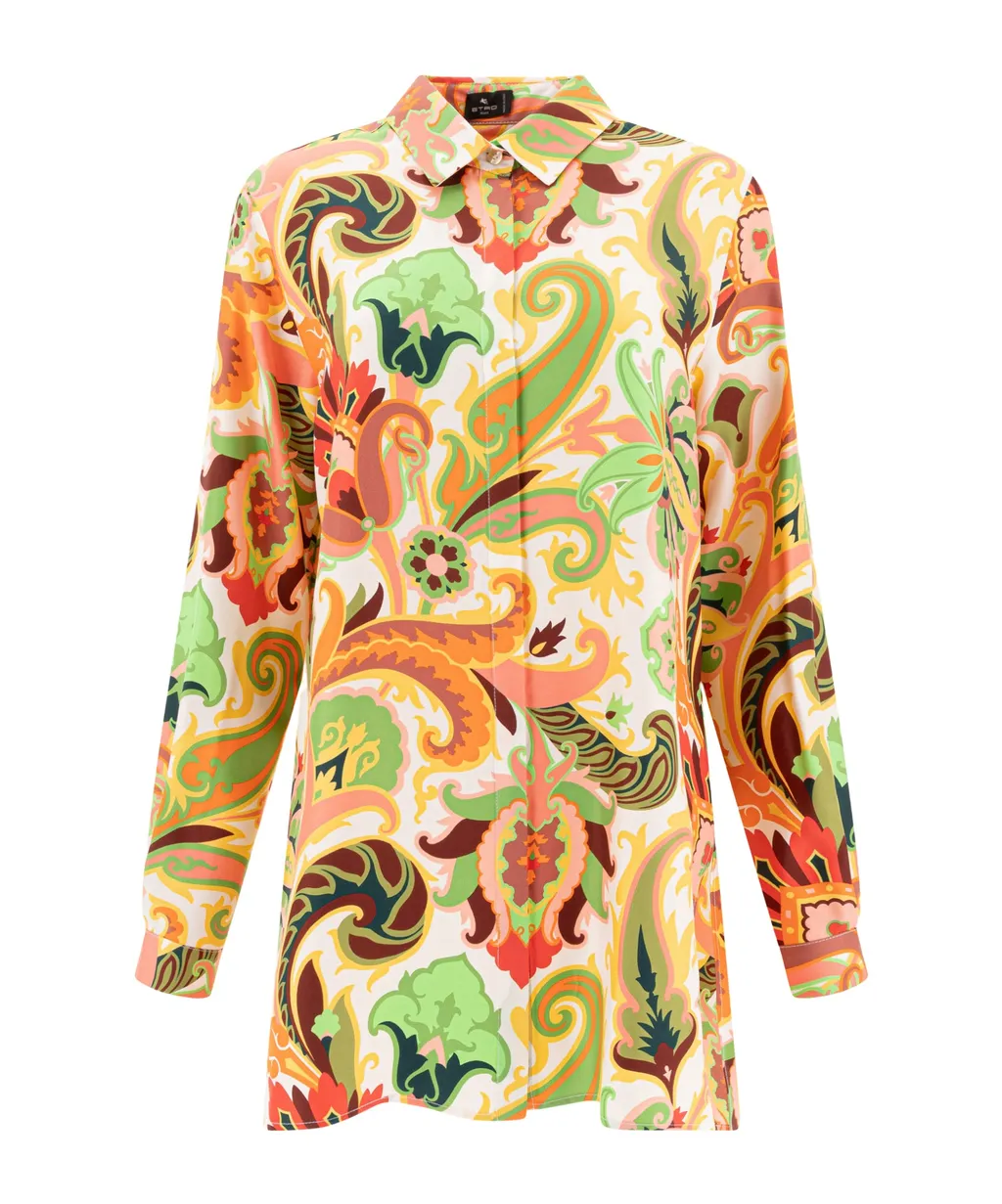 Graphic Printed Long Sleeved Shirt