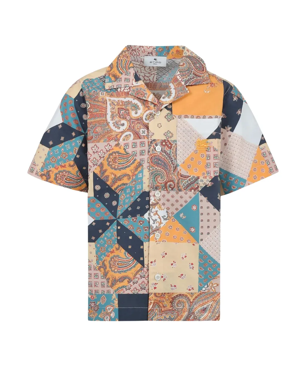 Patched Shirt