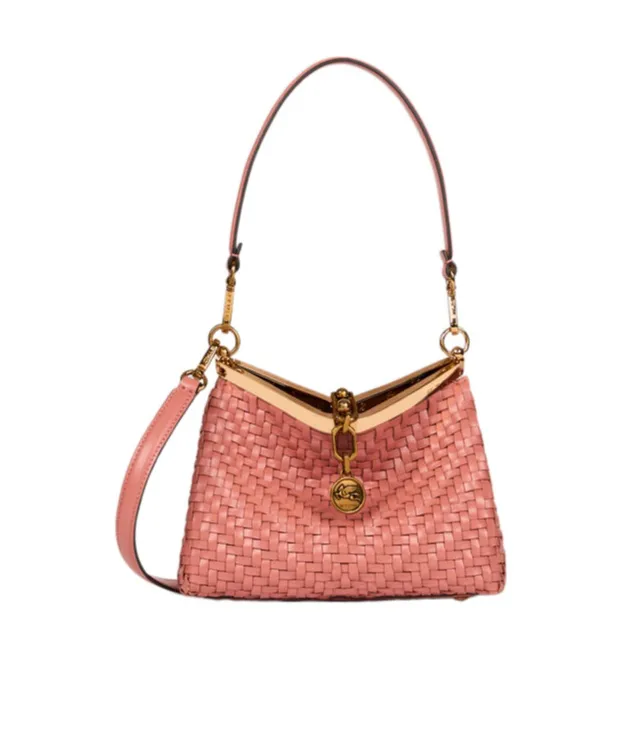 Small Vela Interwoven Shoulder Bag