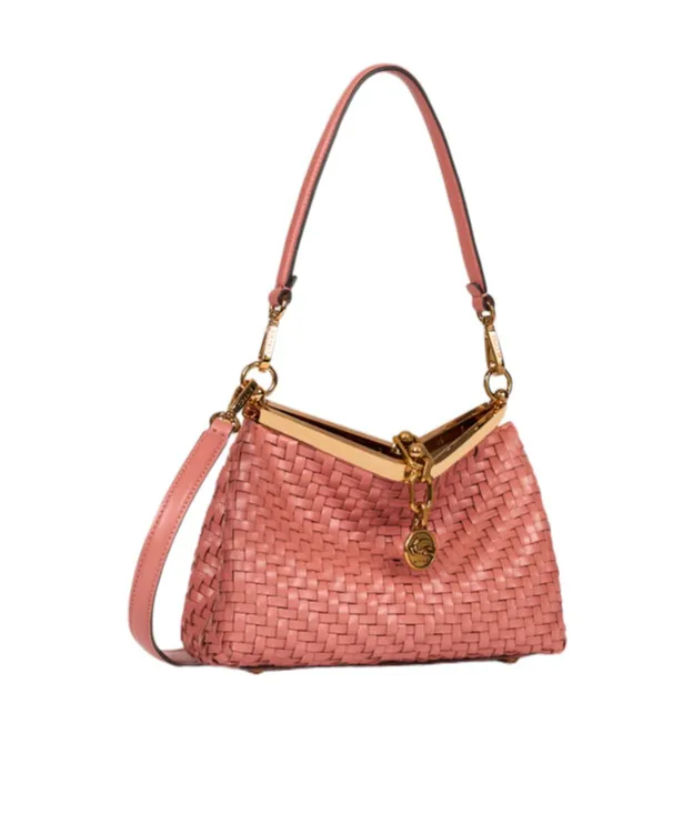Small Vela Interwoven Shoulder Bag