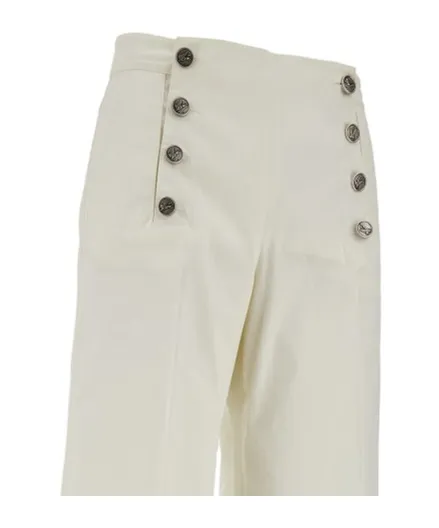 Trousers With Pegaso Buttons