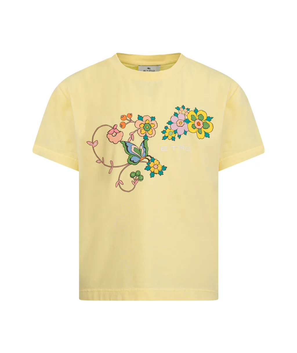 Floral-Print T-Shirt