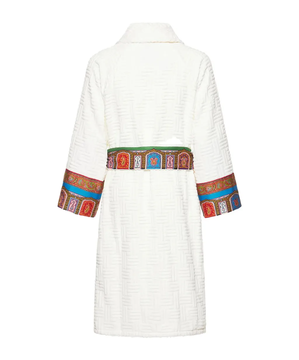 Paisley Printed Kimono Bathrobe