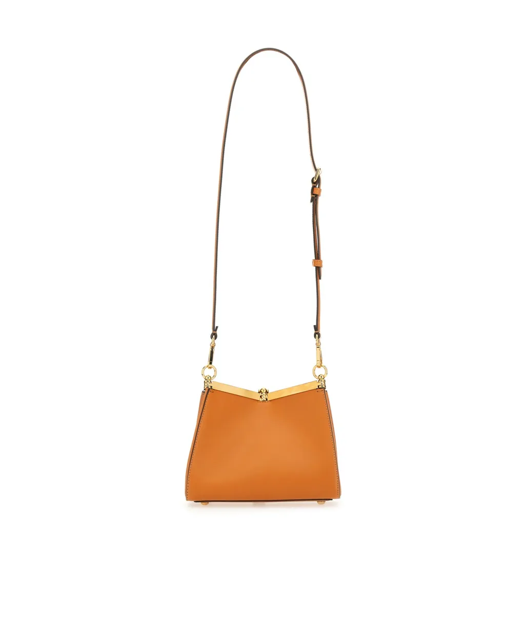 Vela Logo Charm Mini Shoulder Bag